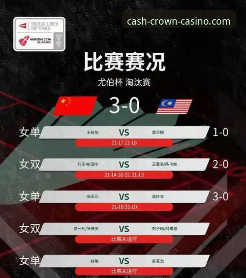 2026尤伯杯半决赛观赛指南：中国女队三连胜挺进决赛